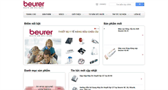Desktop Screenshot of beurer-vietnam.com